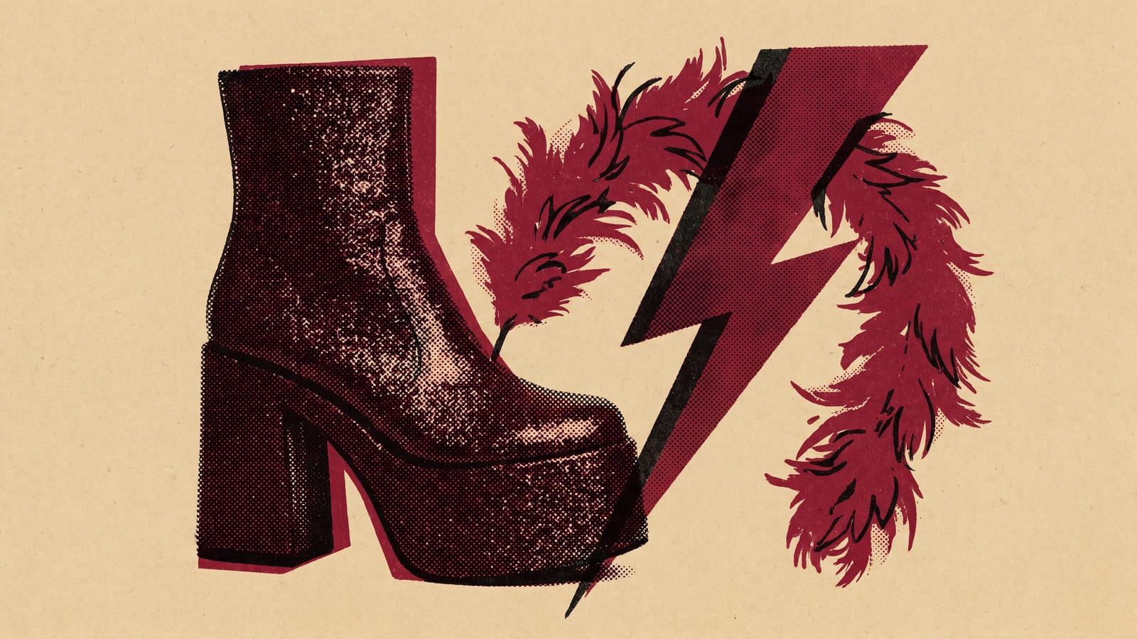 Glam Rock – Glitter, Androgyny, and Excess